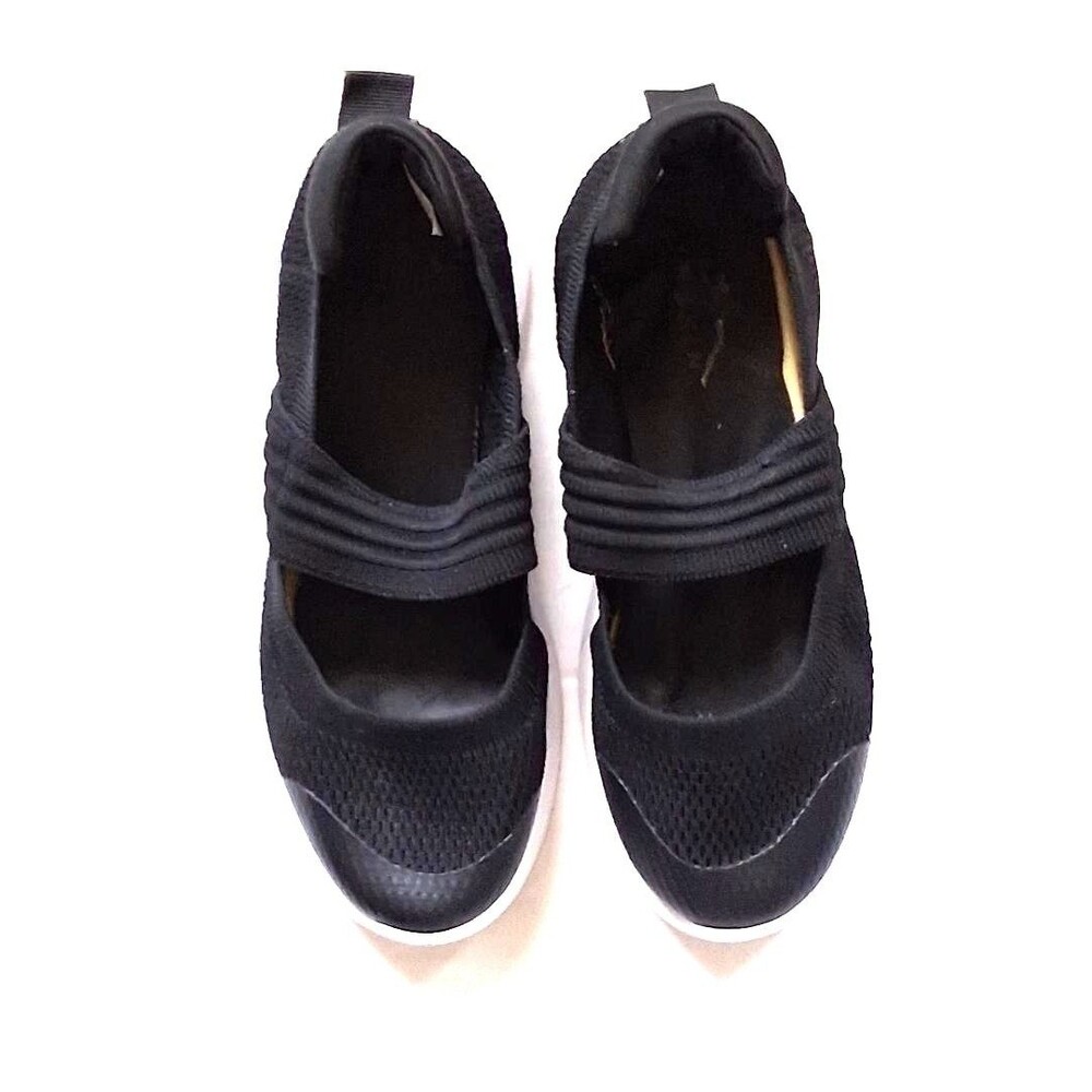 Danskin Mary Jane Style Girl's Black Flats Size 6